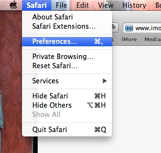 Step 1a-Clear Stored Password on Your Safari Web Browser
